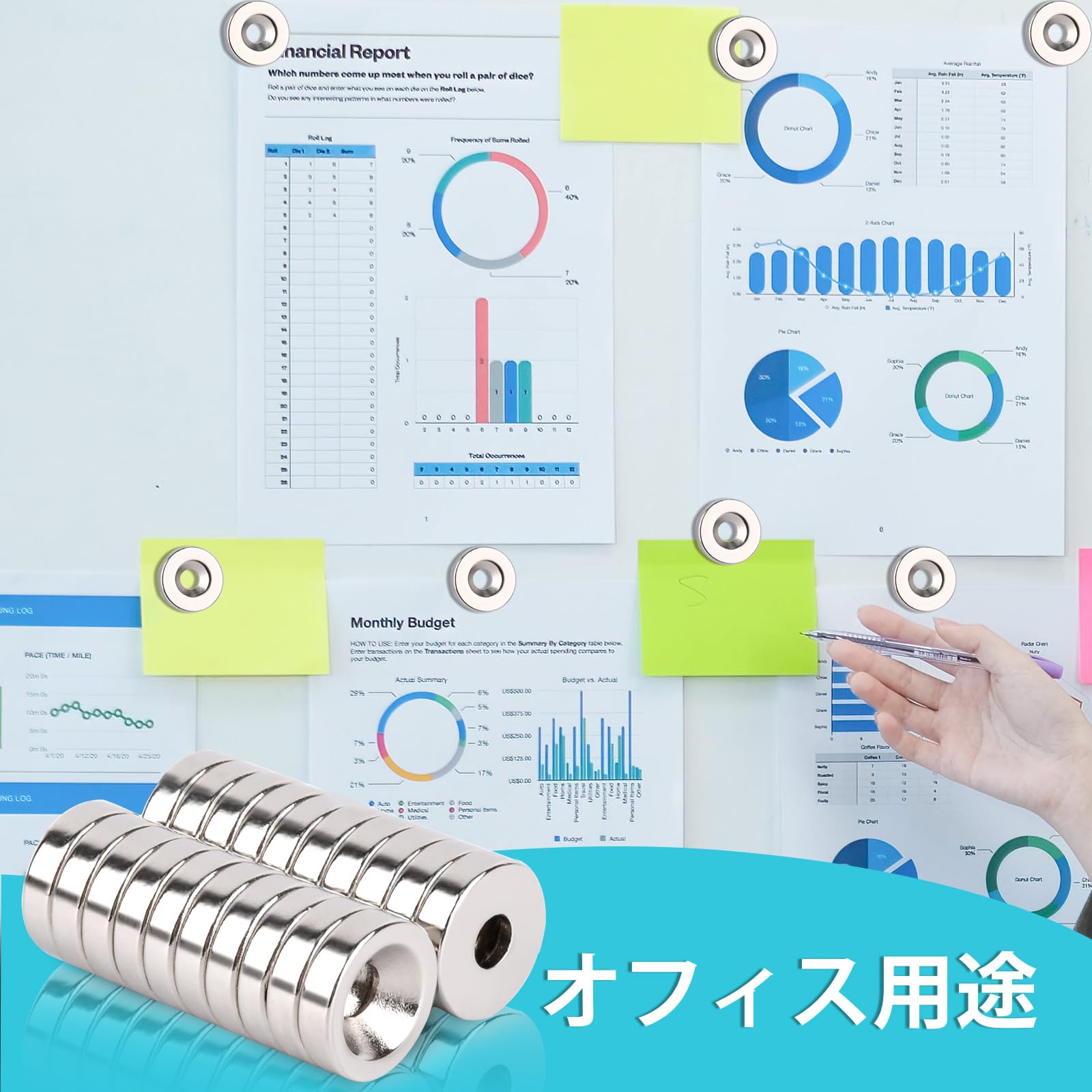 返品受付ます。腰が抜けます 電磁波クリア マグネット ネオジム超強力 コスパ最高 Amazon.co.jp: 50個 超強力マグネット ネオジム磁石 8x3mm 穴径3mm